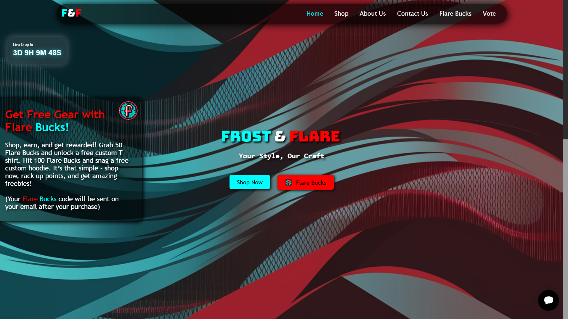 Frost & Flare Website